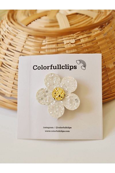 COLORFULLCLİPS مشبك شعر الربيع للأطفال