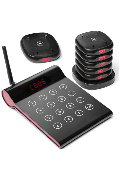 HENDI Sistem de apelare wireless pentru restaurant cu 10 pagere - 201633