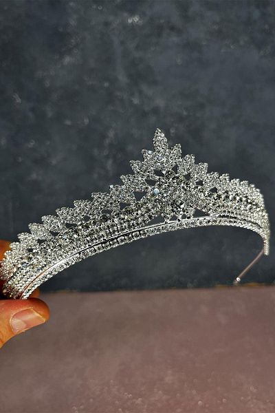 Limelia Silver asu bride henna crown
