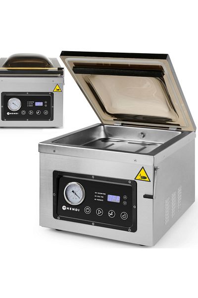 HENDI Pakowarka próżniowa komorowa z pompą olejową 300mm 950W PROFI LINE 300 201435