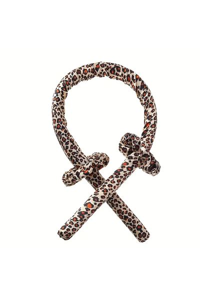 Belora Heat-Free Hair Curling Ribbon Set, 3 Colors - Animal Print