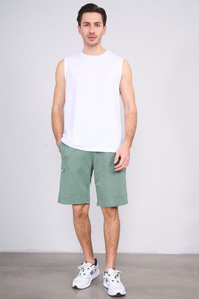 Mentality Çetinkaya 3707 Crew Neck 30/1 Combed Cotton Regular Undershirt White