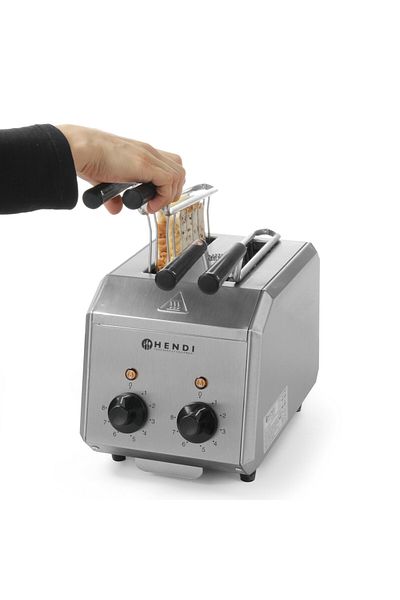 HENDI Toster kanapkowy z timerem podwójny 1200W- 261163
