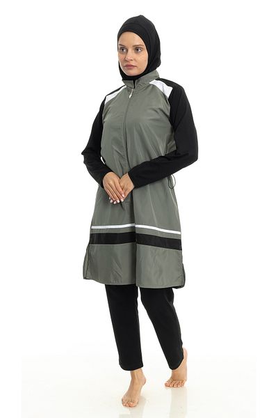 Differend Fully Covered Hijab Swimsuit