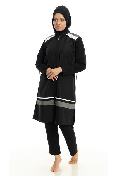 Differend Fully Covered Hijab Swimsuit