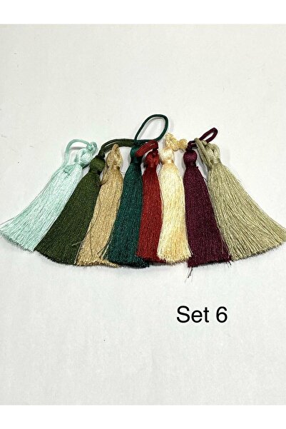 karantuhafiye Φούντα Φλούσα / Τελείωμα Σειράς / Σετ 8 τεμαχίων / 7 εκ. / Πολύ...