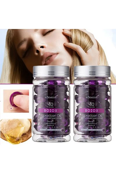 Belora Kormesic Botox and Moroccan Oil, 40 Capsules