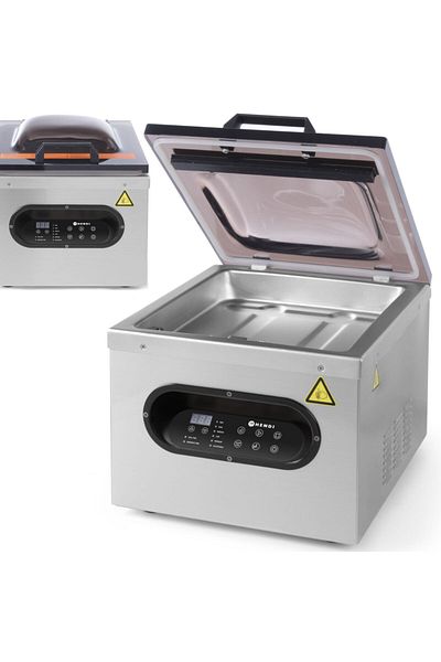 HENDI Pakowarka próżniowa do żywności komorowa Kitchen Line 295mm 630W - 975398