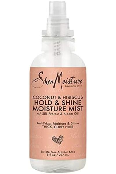 Shea Moisture Coconut And Hibiscus Hold And Shine Moisture Mist, 237 Ml