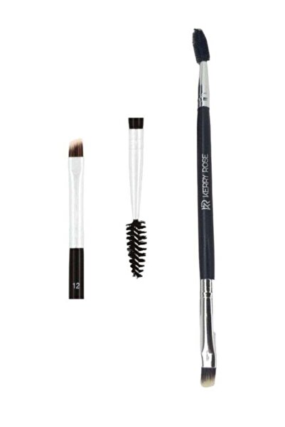 Kerry Rose فرشاة مزدوجة الأطراف للحواجب ومكياج العيون