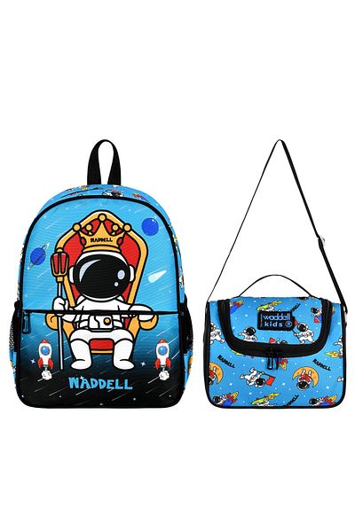 Çanta Trend Rucsac de grădiniță combinată cu licență și cutie termică pentru nutriție pentru școala de preșcolară