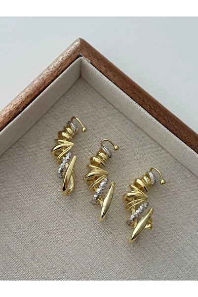 Vi store Çelik Çoklu Görünüm Küpe