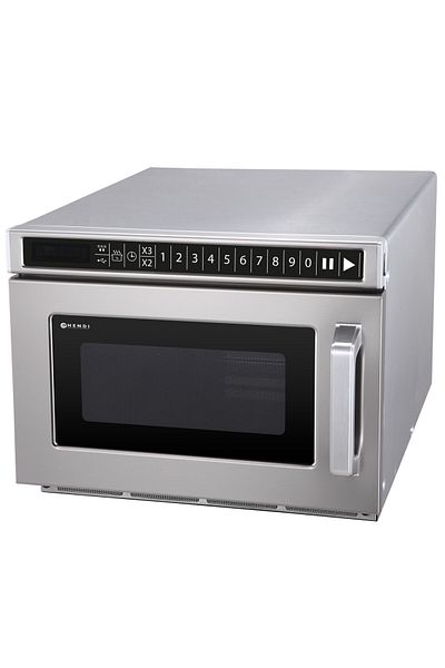 HENDI Kuchenka mikrofalowa profesjonalna 100 programów USB 3000 W poj. 18L