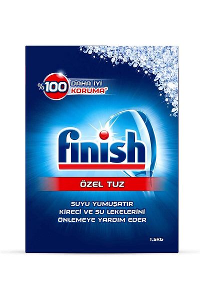Finish فينيش ملح منظف غسالة الصحون 1500 غرام
