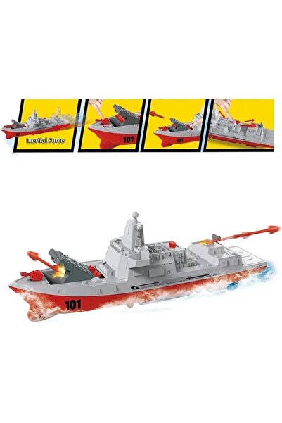 A-T AYZE-TRENDY OYUNCAK ASGERİ SAVAŞ BONBARDIMAN GEMİSİ 03447
