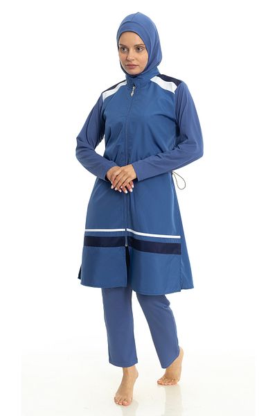 Differend Fully Covered Hijab Swimsuit