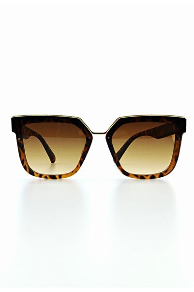 Lexi Bella Summer Tint Leopard Pattern Frame Metal Gold Detail K.Color Women's Sunglasses Uv 400 Protection Glasses