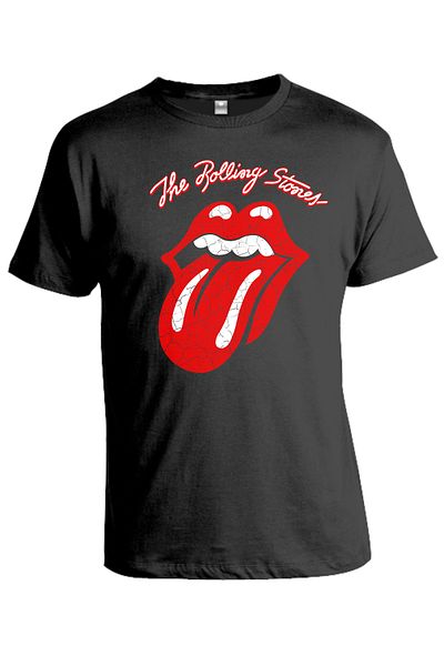 OEM Custom T-shirt, Rolling Stones, black