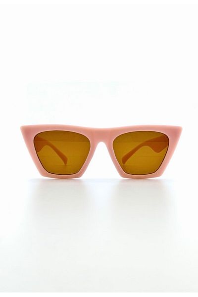Lexi Bella Cute Kids Sunglasses Pink Slanting Frame Uv 400 Protection Ce Certificated Kids Children Sunglasses