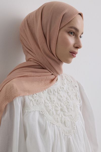 SOFT AKSESUAR Brice Tassled Cotton Shal