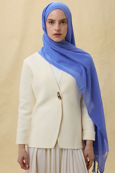 SOFT AKSESUAR Brice Tassled Cotton Shal