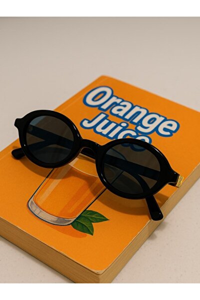 Lexi Bella Black Frame Gold Handle Detail Sunglasses Eliza Women Black Uv 400 Protection Ce Certified Glasses