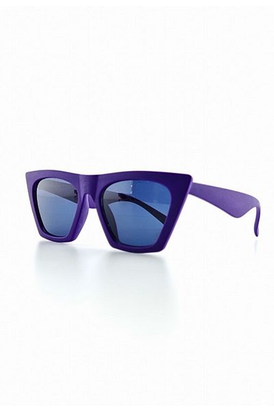 Lexi Bella Cute Kids Sunglasses Purple Slanting Frame Uv 400 Protection Ce Certificated Kids Children Sunglasses