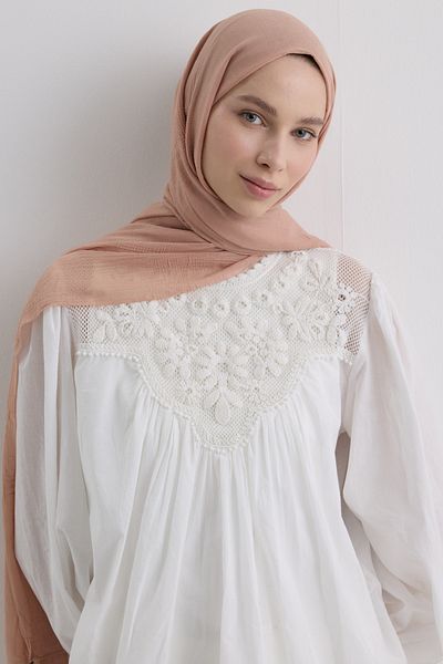SOFT AKSESUAR Brice Tassled Cotton Shal
