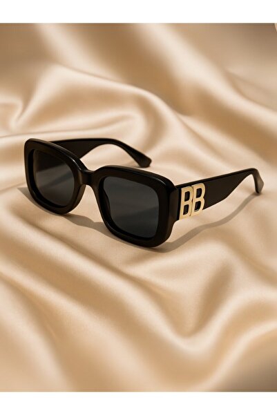 Lexi Bella Gold Metal Black Frame Cool Women Sunglasses Detail Uv 400 Protect Ce Certified Sun Glasses