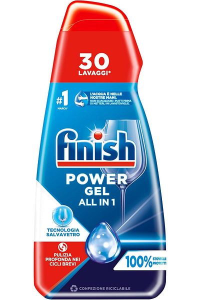 Finish Finish Power Gel Dishwasher Detergent, 30 Washes, 600ml