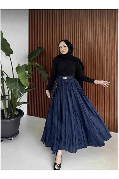 Mynoa Fusta Hijab lungă și evazată pentru femei