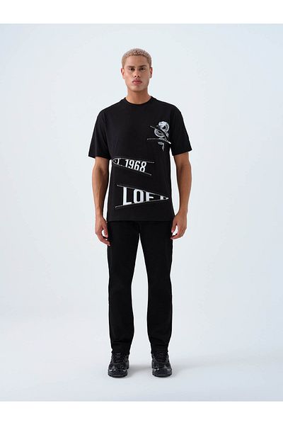 Loft Charly Black Men's Jean Pants Lf2034725