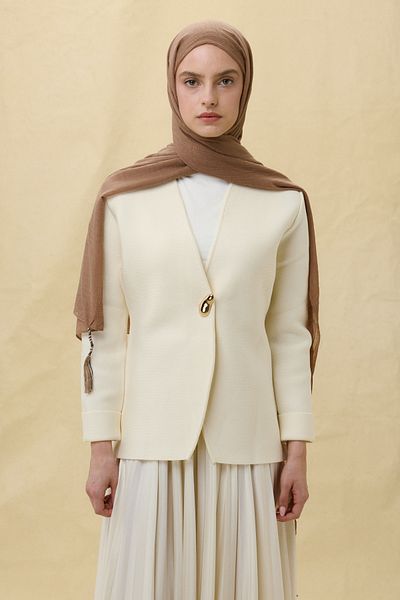 SOFT AKSESUAR Brice Tassled Cotton Shal