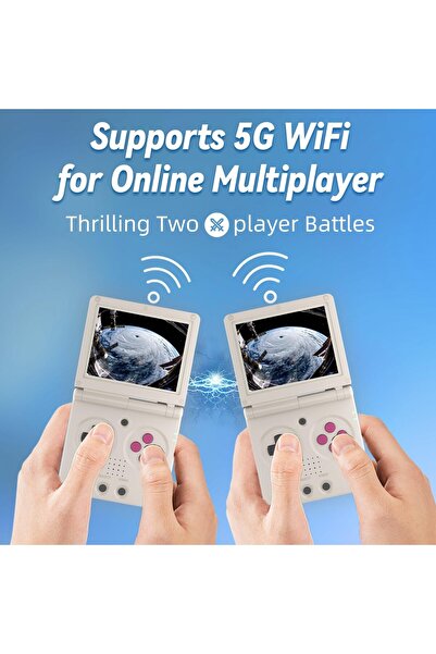 ANBERNIC RG35XXSP Handheld Console – 64G, 3.5" Screen, WiFi/Bluetooth, 3.5 inch Screen 3300mAh Battery 5G