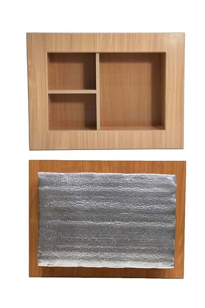 S Z F Store Window AC Decorative Cover with Rear Thermal Insulator
