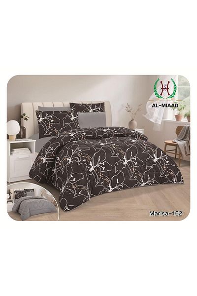 Gerenic 6-piece printed double bedspread