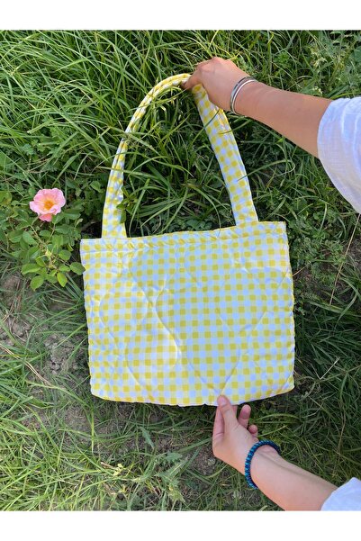 ESY LİNE Desenli Plaj ve Omuz Çantası