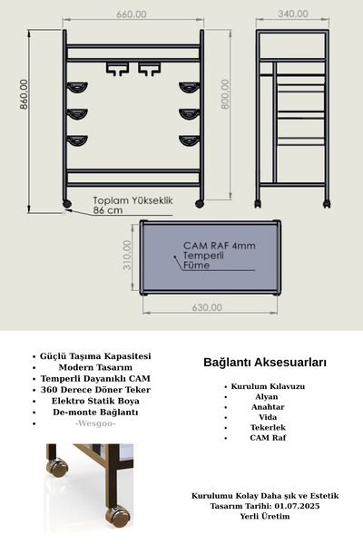 Wesgoo Servis Arabası