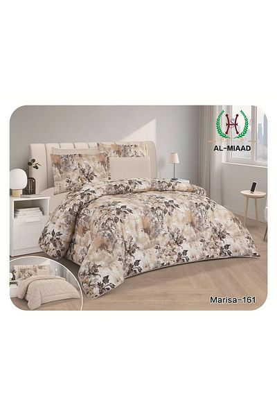 Gerenic 6-piece printed double bedspread