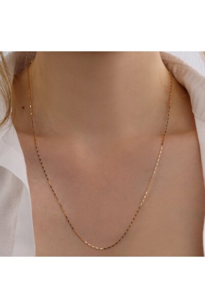 Çelikoğlu Kuyumculuk ÇELİKOĞLU KUYUMCULUK 14 AYAR ALTIN ATAÇ ZİNCİR 1,55 GR