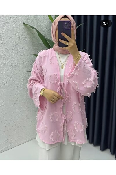 GÜLSEVEN Püsküllü gömlek modeli