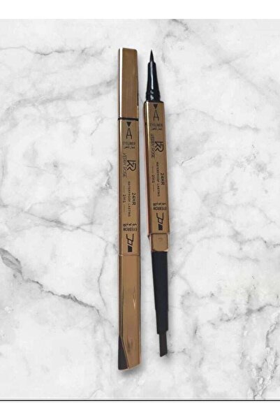 Kerry Rose Eyeliner With Eyebrow Pencil 2-in-1 Dark Brown 001