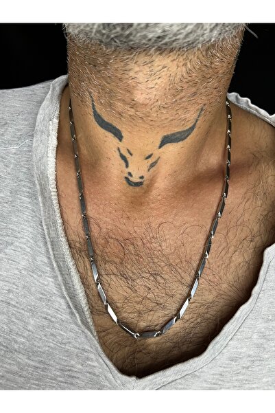 Mos Tespih Erkek Çelik Küp Üçgen Model Kolye