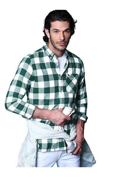 The Bear House Men's Regular Fit Cotton Shirt Casual & Formal Soft Fabric