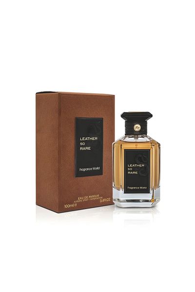 Fragrance World Άρωμα Leather So Rare, Fragrance World, eau de parfum 100 ml, unisex - εμπνευσμένο από τον Cuir Beluga από