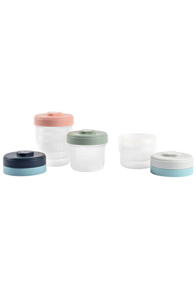 Beaba Σετ 6 δοχείων με άκρα 2x90 ml, 4x150 ml