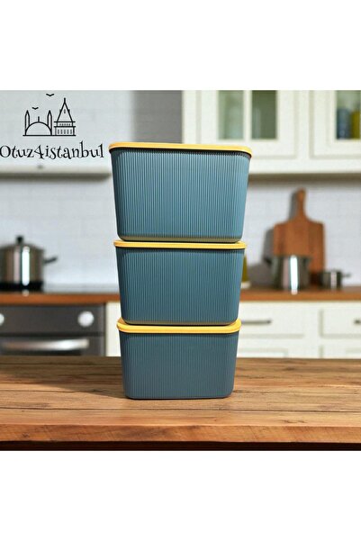 Otuz4istanbul Multi-Purpose Makeup Jewelry Bathroom Kitchen Organizer Organizer Set of 3 21 Lt - Storage - for Storage