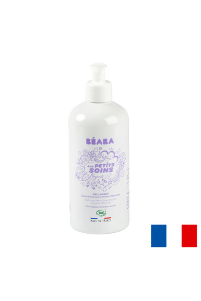 Beaba Αφρόλουτρο σώματος και μαλλιών για μωρά 500 ml, Πιστοποιημένο