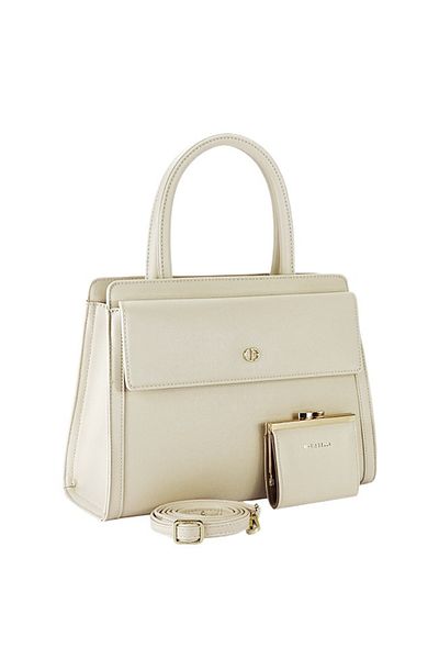 CHRİS BELLA Premium cream bag with wallet CB2427-3 17