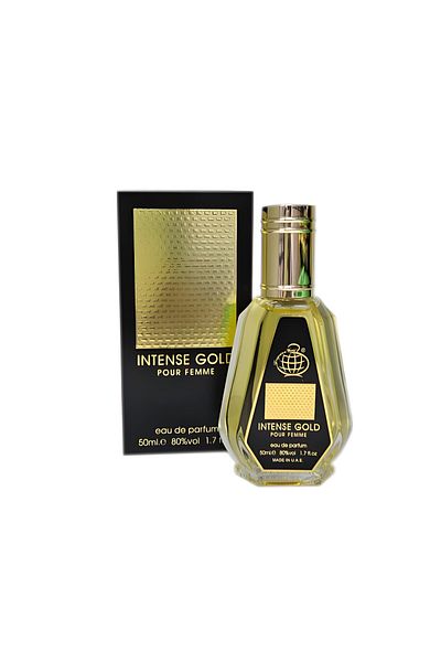 Fragrance World Έντονο Χρυσό Άρωμα, Fragrance World, 50 ml Eau de Parfum, Γυναίκες - Εμπνευσμένο από την Pure Desire από την Les